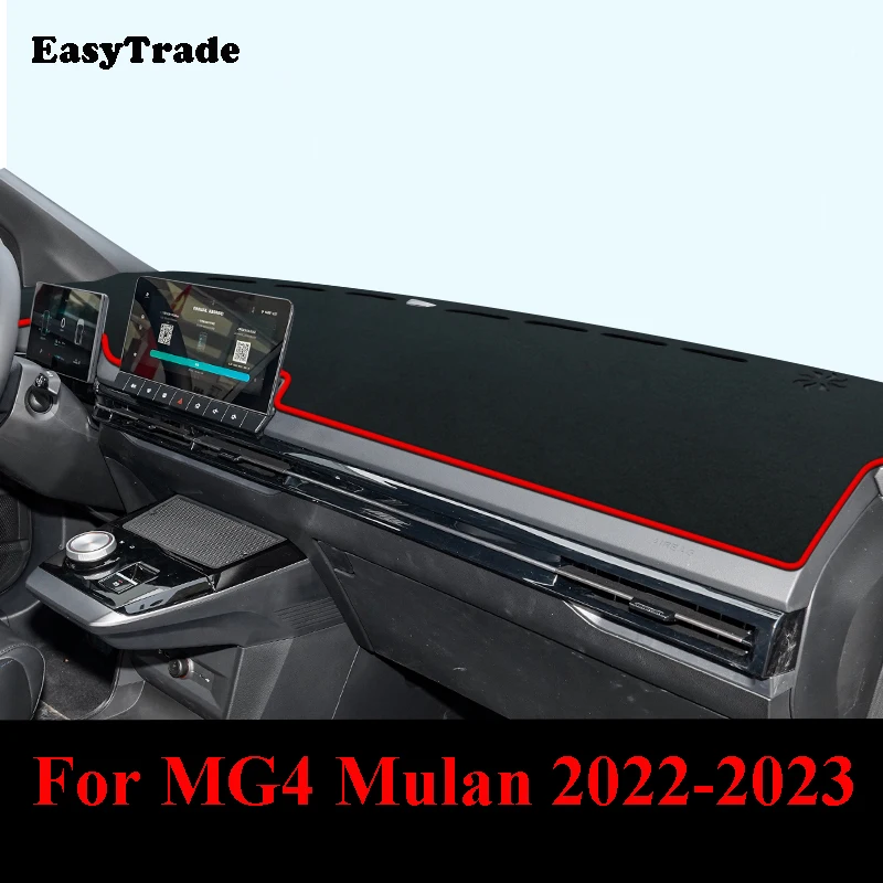 

For MG 4 MG4 EH32 Mulan 2022 2023 Accessories Car Dashboard Cover Dash Light-proof Mats Pad Non-slip Sun Shade Pad Carpet Mat