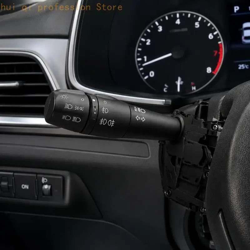 Scheinwerfer- und Blinker-Steuerschalter, Teilenummer 255404709R mit ABS-Gehäuse und Clip-In-Lenksäule H8WE – Detail 7