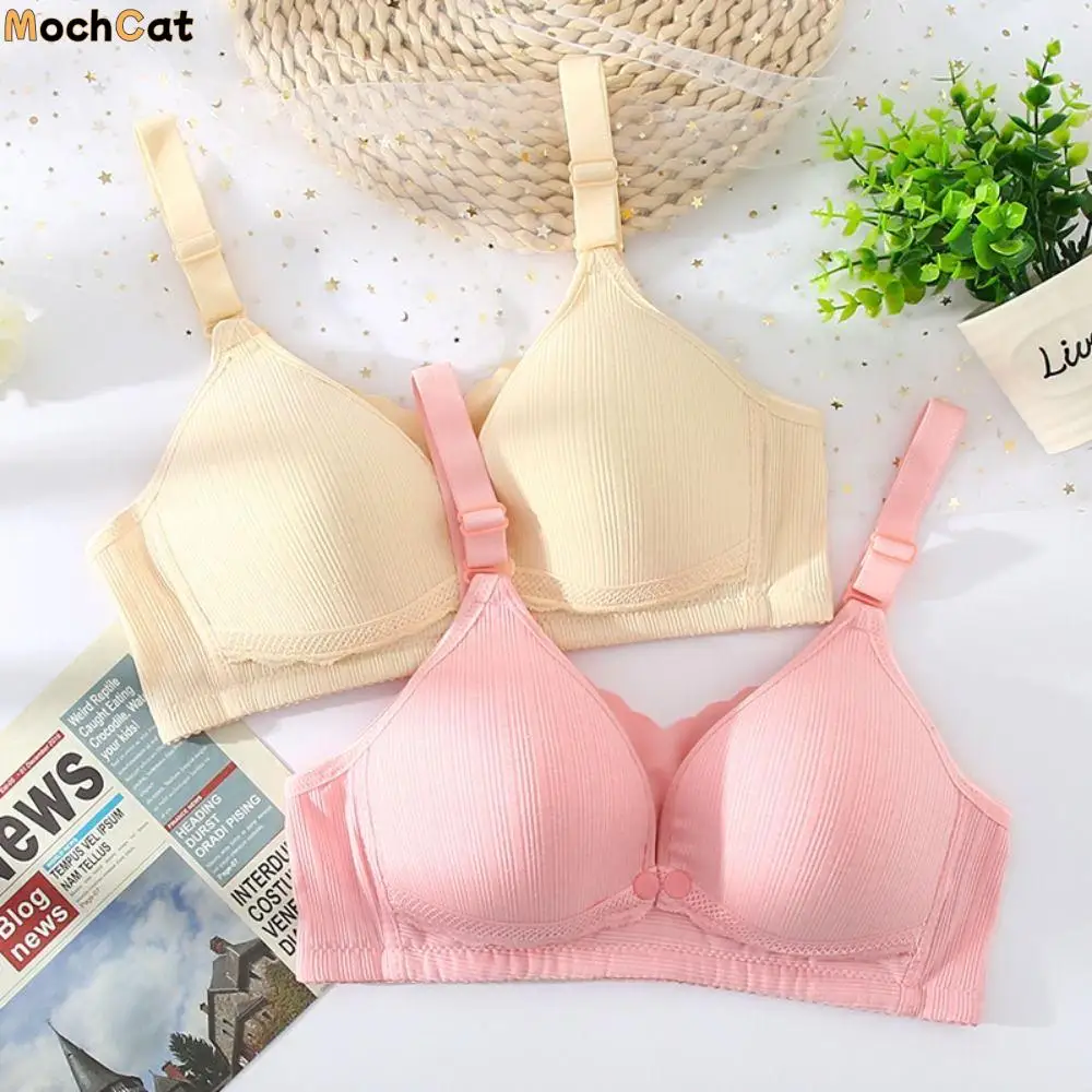 

Breathable Nursing Bra Comfortable Seamless Breastfeeding Underwear Prevent Sagging Soft Maternity Nursing Bra Pregnant Women