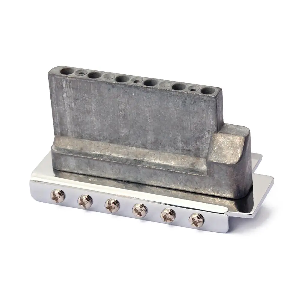 

Electric Guitar Accessories Six String Vintage Saddle Bridge for Left Handed Guitars Music Equipment