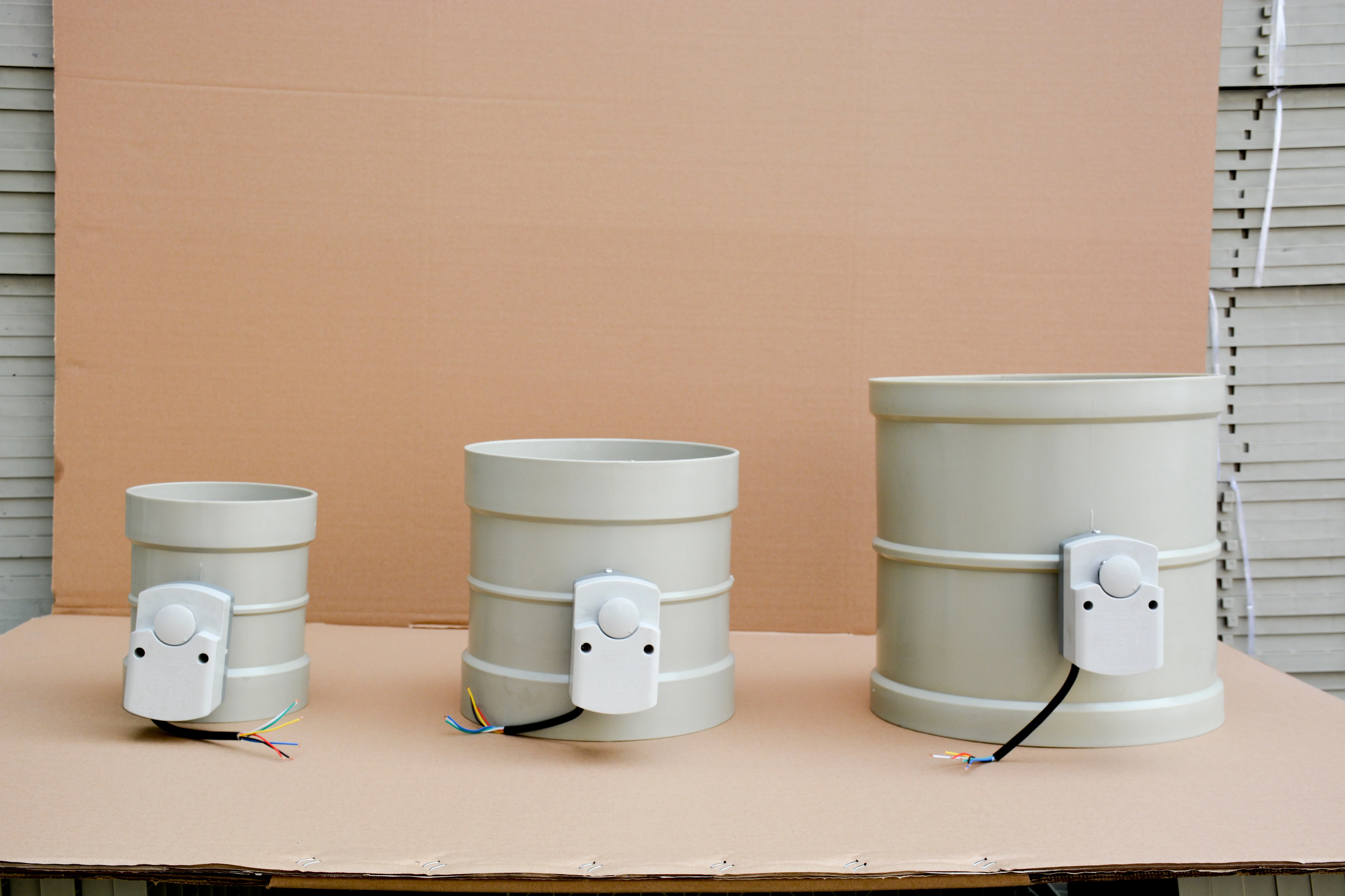 Butterfly Electric Actuated Air Valve with PP Material