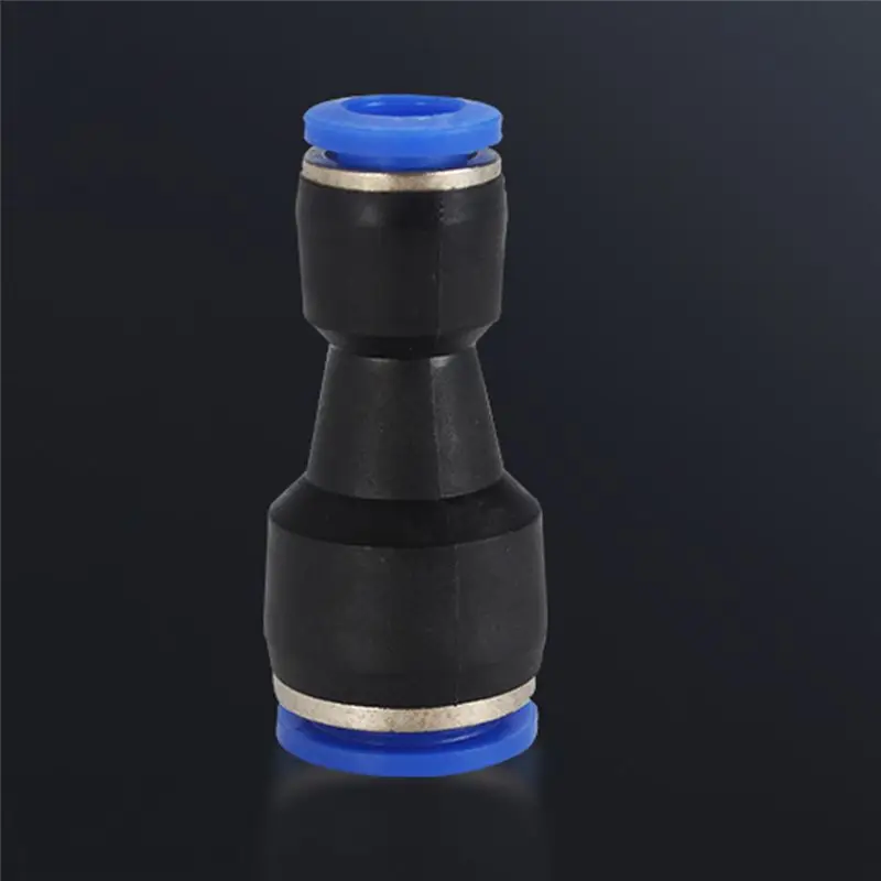 DT39 Air Pneumatic Fitting Plastic Quick Connectors PG12-10 Straight Hose Tube One Touch Into Fittings 100Pcs