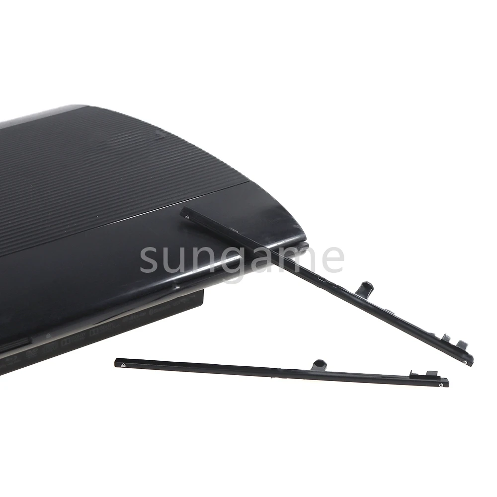 15 قطعة استبدال ل PS3 4K غطاء أسود شل الجبهة الإسكان ل PS3 سليم 4000 مفتاح الطاقة زر LED قطاع #6