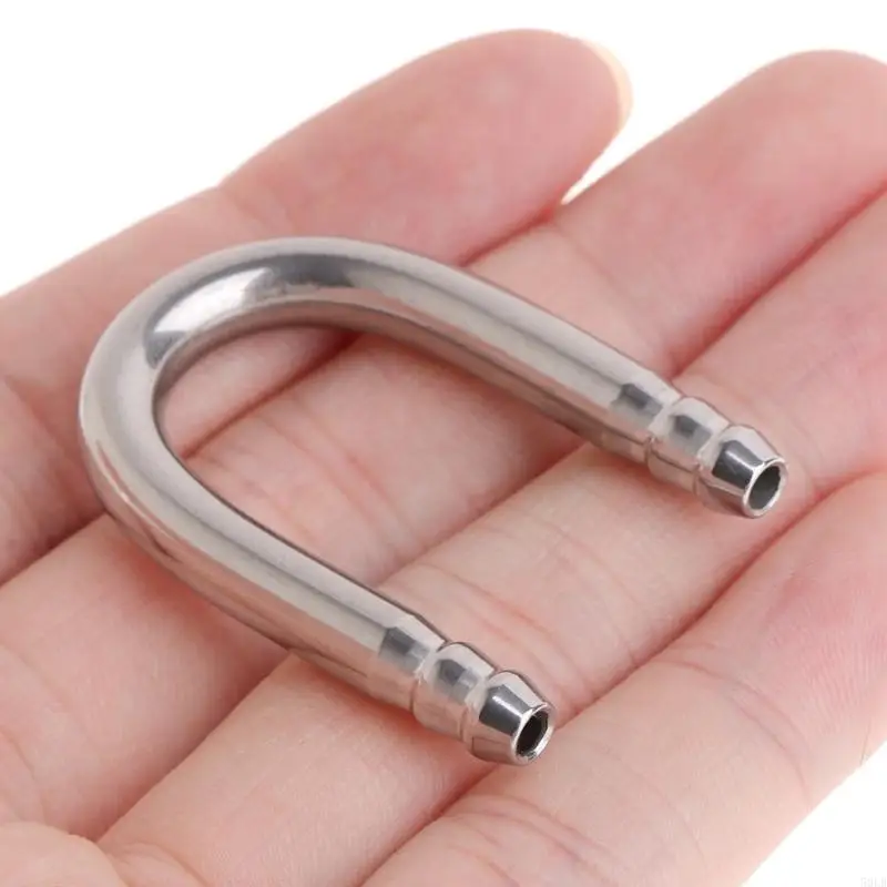 50LB Aquarien Rohr UShape Edelstahl Rohr FishTanks Pumpe Metall Rohr Luft System Zubehör