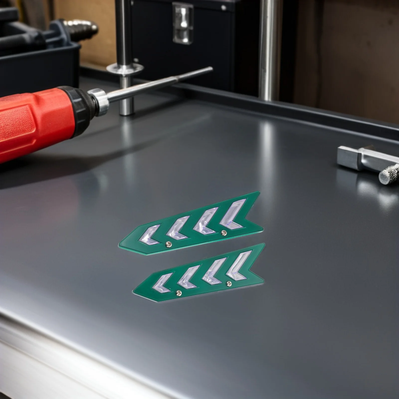 

2Pcs Windshield Wiper Booster Spring Stable Arrowhead Design Universal Car Wiper Add on Enhanced Visibility Pressure Spring