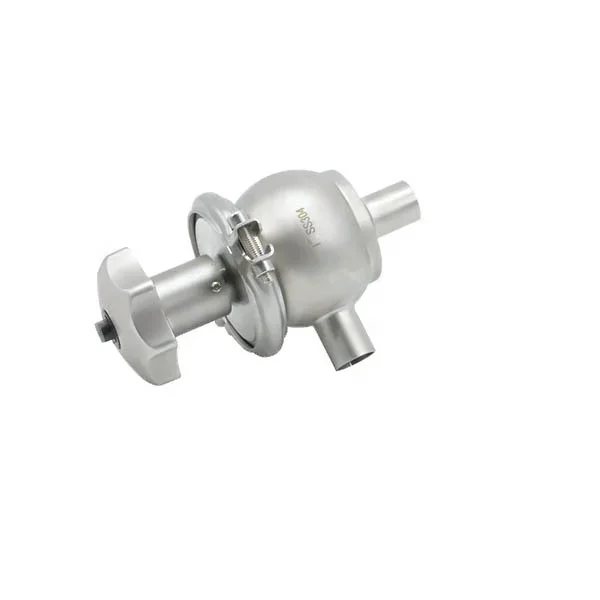 DN15 to DN125 Sanitary Stainless Steel Sanitary Manual Threaded Fluid Flow Control Valve