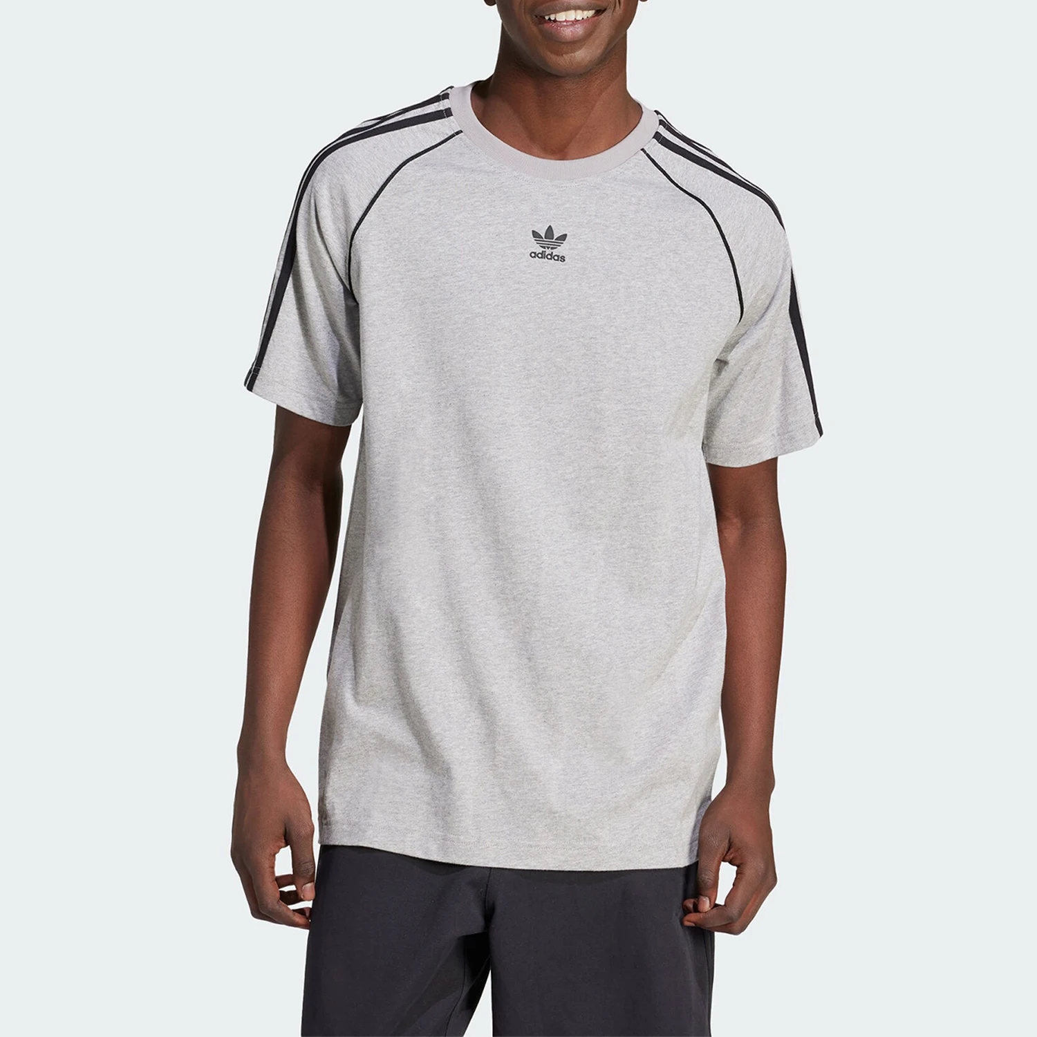

Adidas genuine Trefoil SST TEE Men's Sports Round Neck T-shirt IR9455