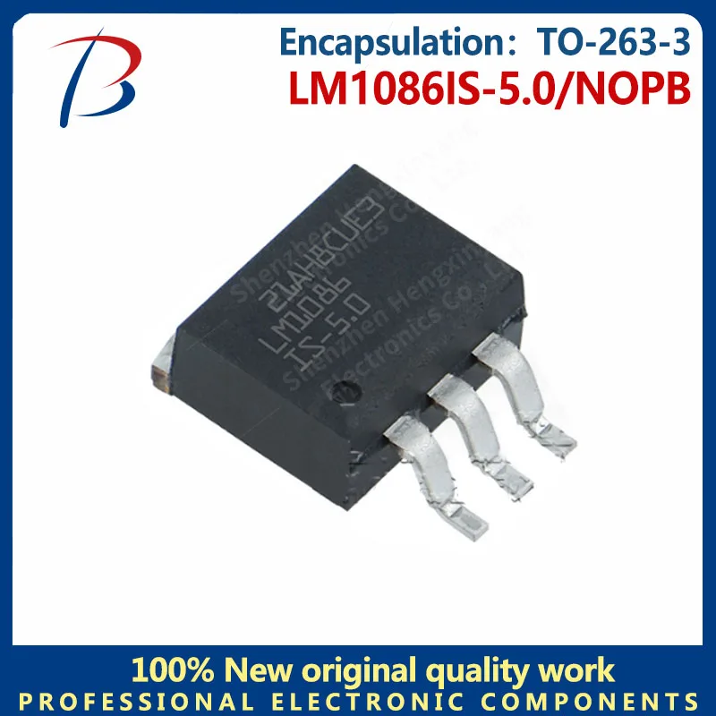 5PCS linear regulator LM1086IS-5.0/NOPB package TO-263-3 1.5A output 5.0V