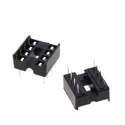 10PCS 20PCS 2.54MM 8 Pin DIP-8 8DIP 8 DIP IC Sockets Adapter Solder Type 10PCS 20PCS 2.54MM 8 Pin DIP-8 8DIP 8 DIP IC Sockets Ad