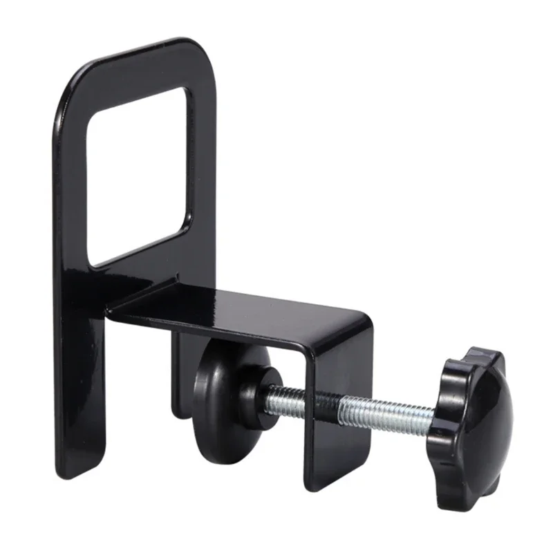 NoDrill Mattress Slide Stopper Clamp for Bed Frame, Metal Retainer Bracket with Hand Tightening Screw for Guest Room and 601A
