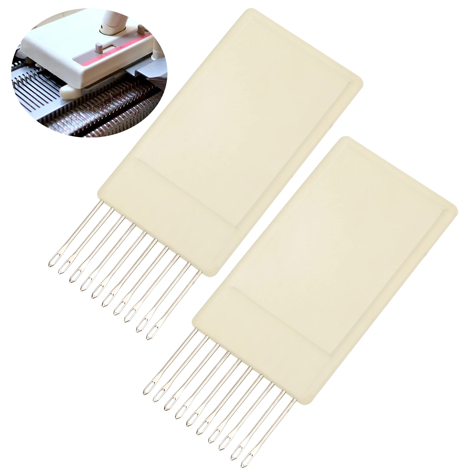 2Pcs Transfer 1x10 Needle Tool No Scratches  Knitting Machine Accessories for  Knitting Machine