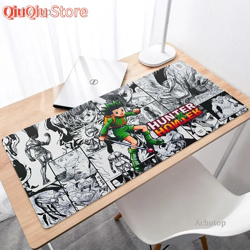 Hunter X Hunter Killer Hisoka Figur Gaming Mauspad PC Angepasst Große Büro Gamer Computer Lock Edge Anime Schreibtisch Matte