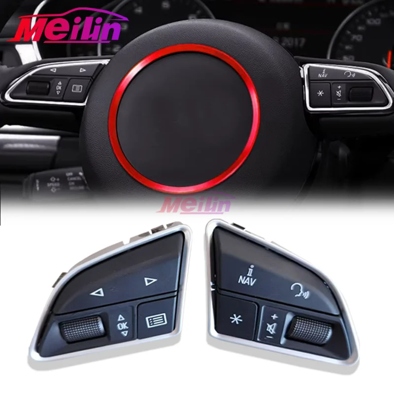 For Audi A1 A6 Avant C7 A7 2015-2018 Q3 2012-2018 RS steering wheel multifunction control switch button original 8U0951523H