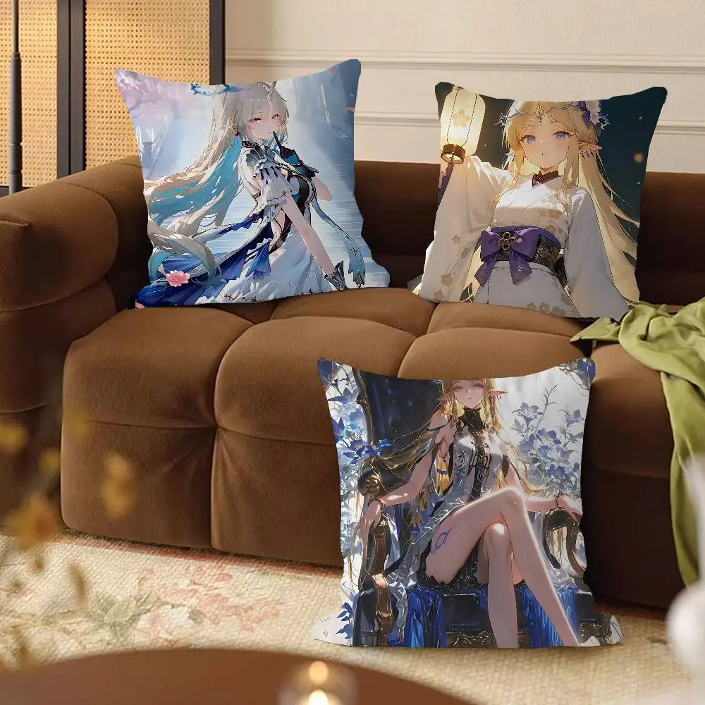 

C-Cartethyia Cushion Cover Car Throw Pillow Case For Sofa Car Christmas Gift 40x40cm 45x45cm