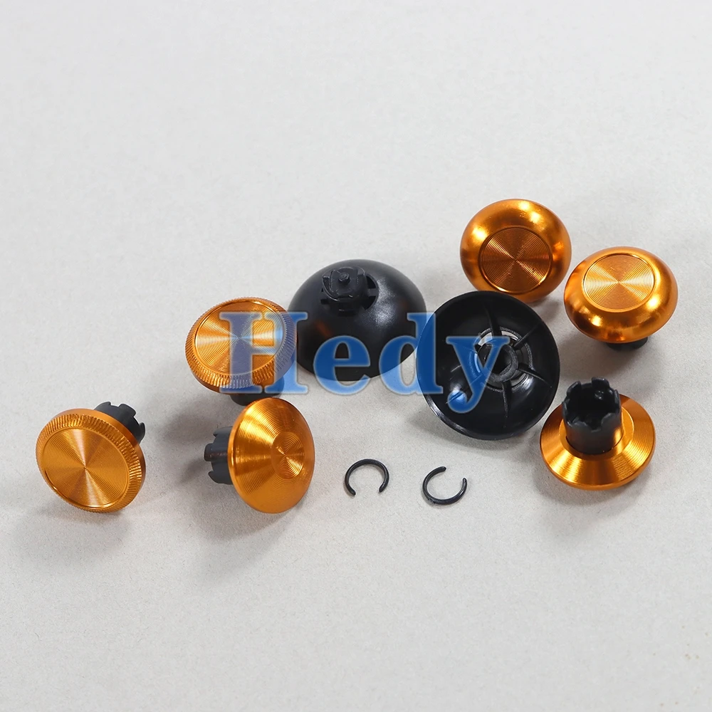 Металлическая верхняя и низкая клавишная крышка, задняя кнопка для PS4 PS5 Switch Pro XBOXONE Edge, запчасти контроллера, 1 комплект