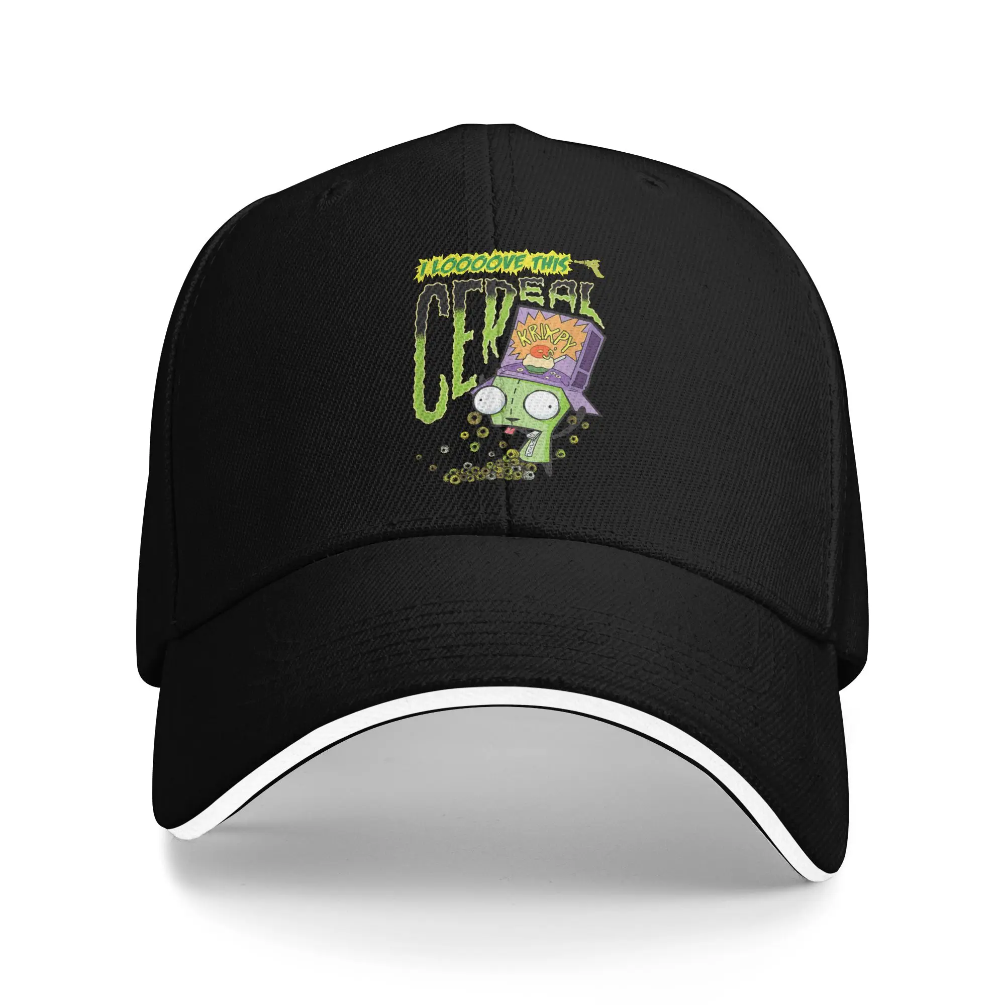 Alien Invader Zim Baseball Caps Fashion  Sandwich Hat Unisex Style Breathable Hats Cap Sport