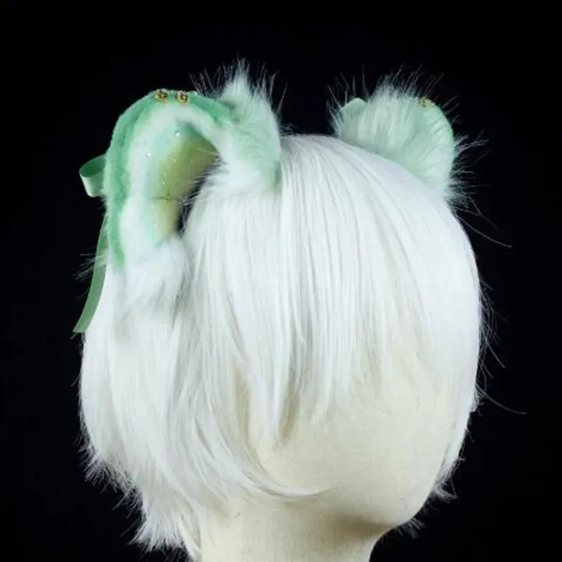 Halloween Cosplay Prop Simulation Beast Animal Fox Cat Wolf Ear Hair Hoop For KC Christmas Halloween Cosplay Party Game Costume