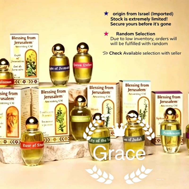 

Ein Gedi 12ml Anointing Holy Oil for Church Blessing And Prayer wellness positive energy Ointment