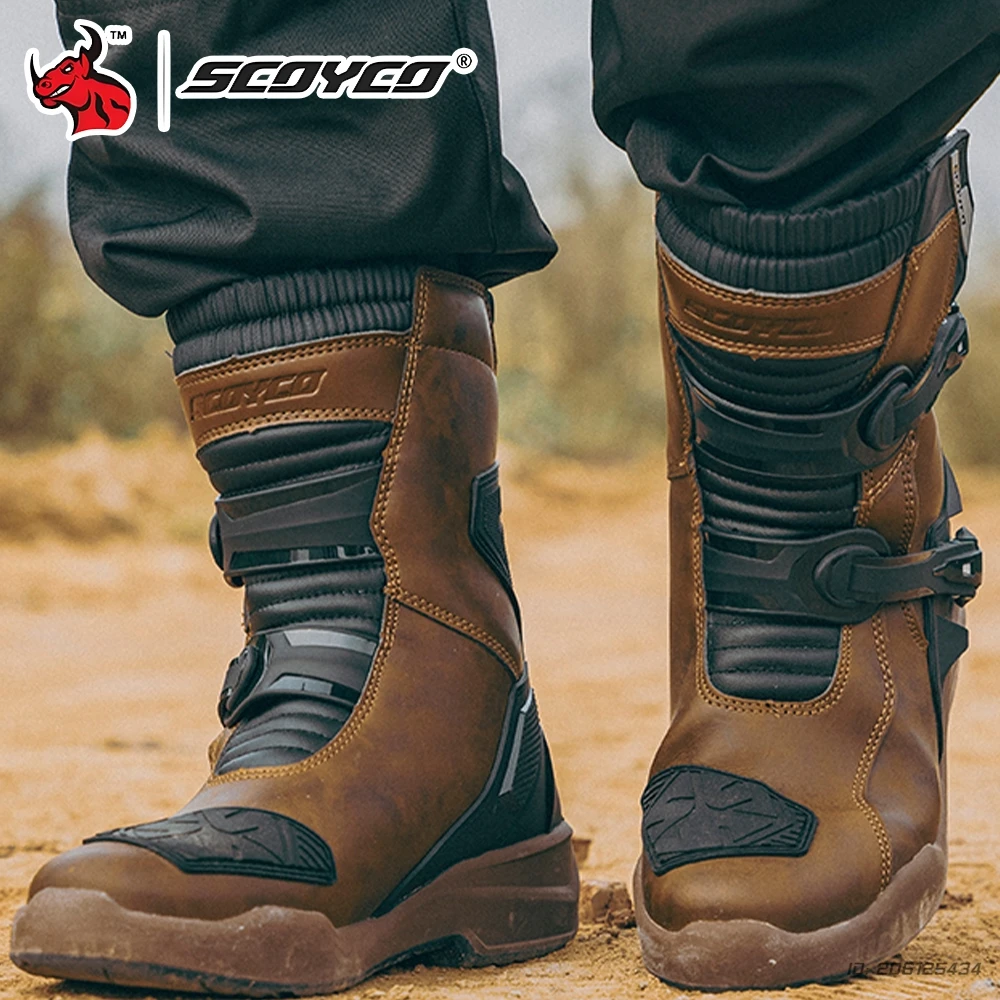 

Motorcycle Riding Boots Built For Long-distance Touring, Providing Exceptional Cushioning And All-weather Performance