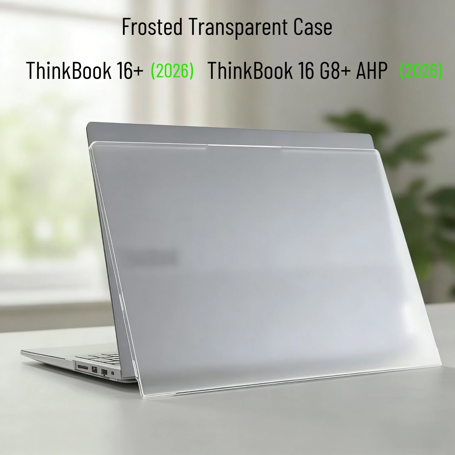 

Frosted Transparent Cover for 2026 Lenovo ThinkBook 16 G8+ AHP Laptop Case Hard Shell Scratchproof for ThinkBook 16+ 2026 Cases