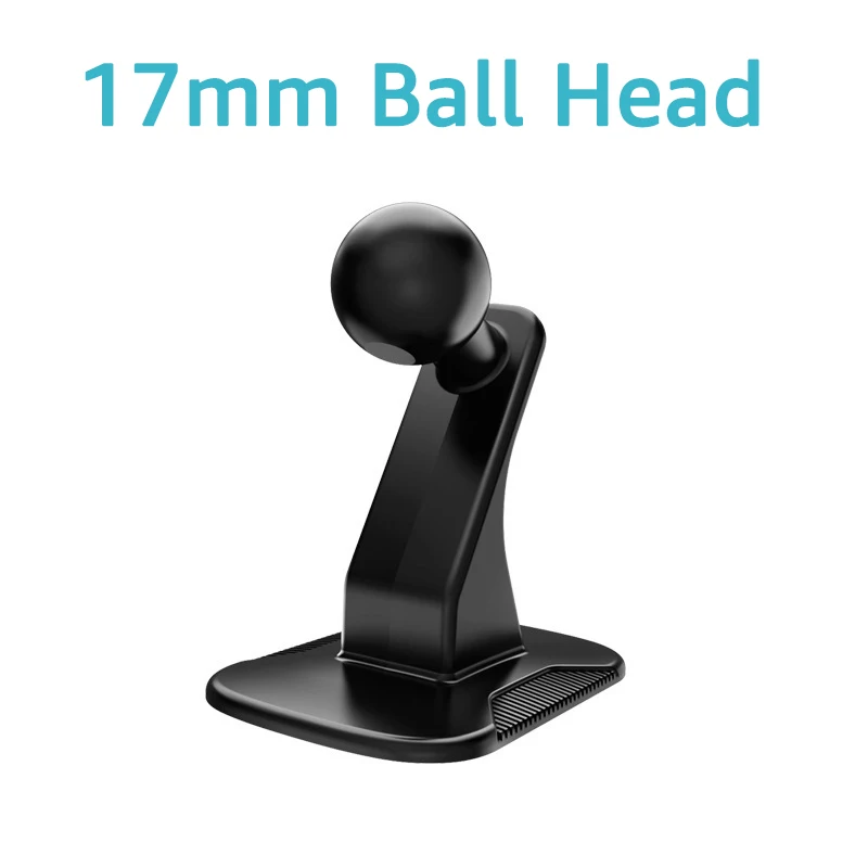 Untoom Universal 17mm Ball Head Car Phone Holder Base Dashboard Car Cell Phone Bracket Sticker Magnetic Phone Mount Accessories