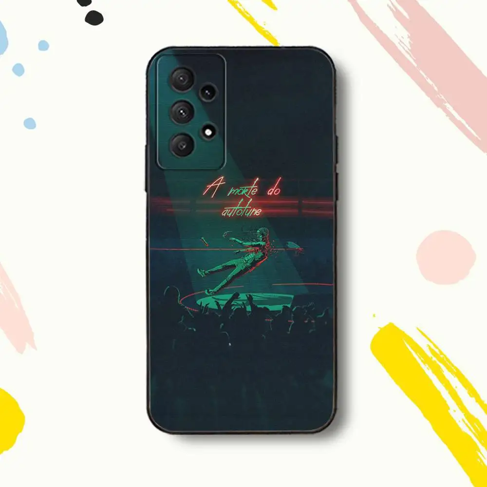 حافظة هاتف Singer M-Matue 333 AlbumS لهاتف سامسونج جالاكسي A 80,72,73,91,53,22,51,52,5G,Plus,J,Note غطاء أسود ناعم #3