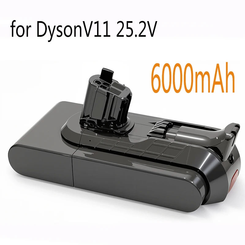 

Для Dyson SV15 Вакуумный аккумулятор 6000 мАч 25,2 В для Dyson Torque Drive Extra V11 Complete Extra V11 Fluffy Extra V11 Animal V15