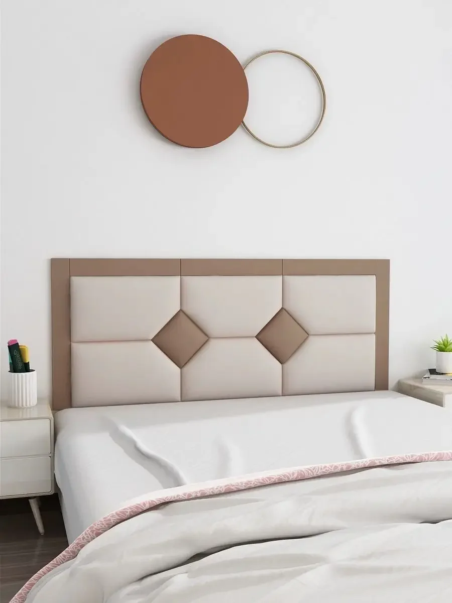 Customized Bed Headboard Modern Bedroom Decor Self Adhesive Bed Head Board Stickers Cabecero Cama Tete De Lit