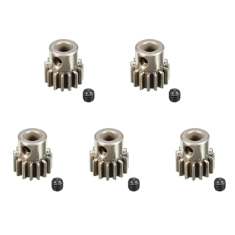 

【Flash Sale】5X 15T Motor Gear EA1040 For JLB Racing CHEETAH 1/10 Brushless RC Car Parts Accessories