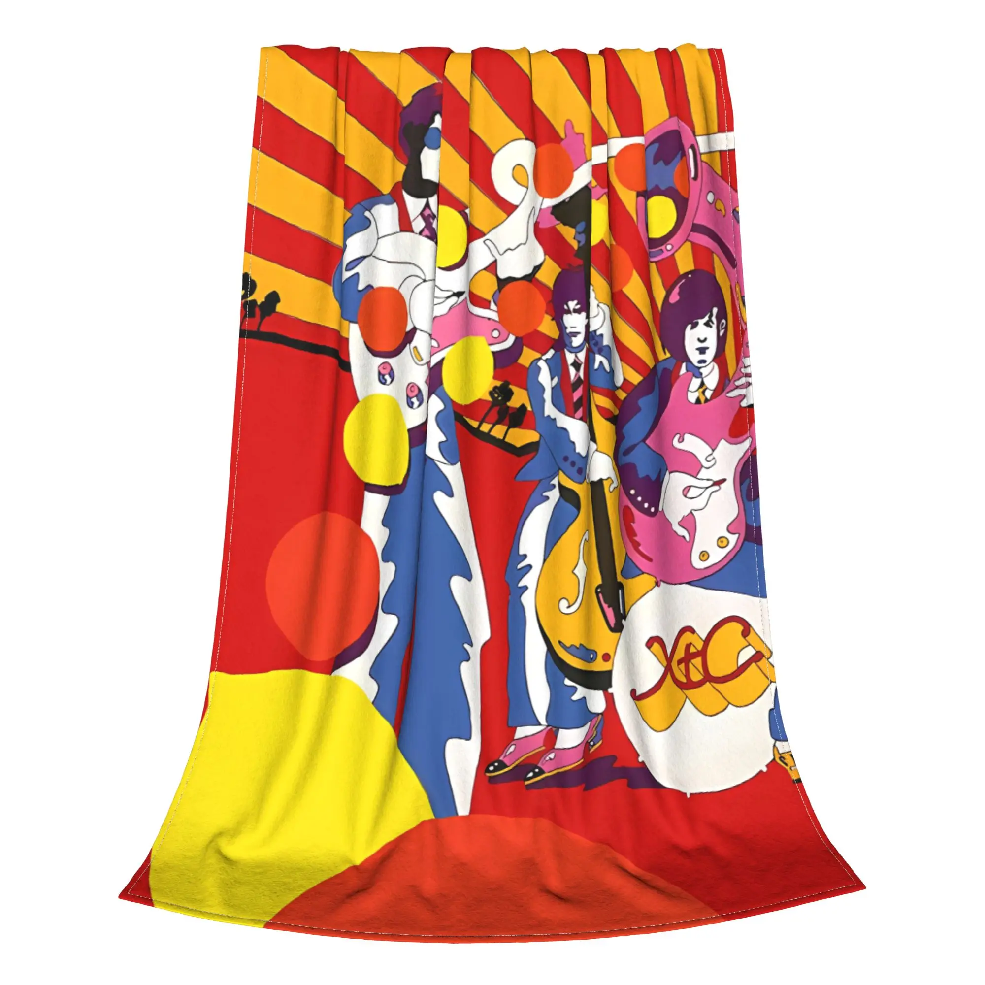 1PC Home Cutecore Oranges And Lemons XTC Blanket Super Cosy Plush Home Living Room Sofa Halloween