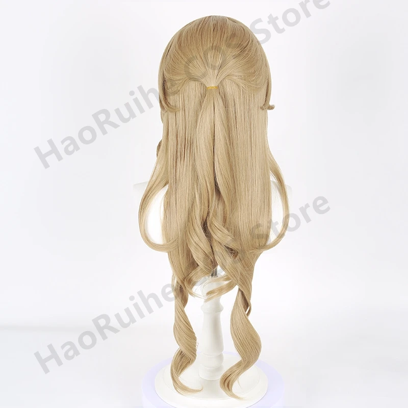 Game Genshin Impact Navia Cosplay Costume Wig Dress Uniform Fontaine Spina Di Rosula Hat Earrings Gloves Necklace Clorinde Party