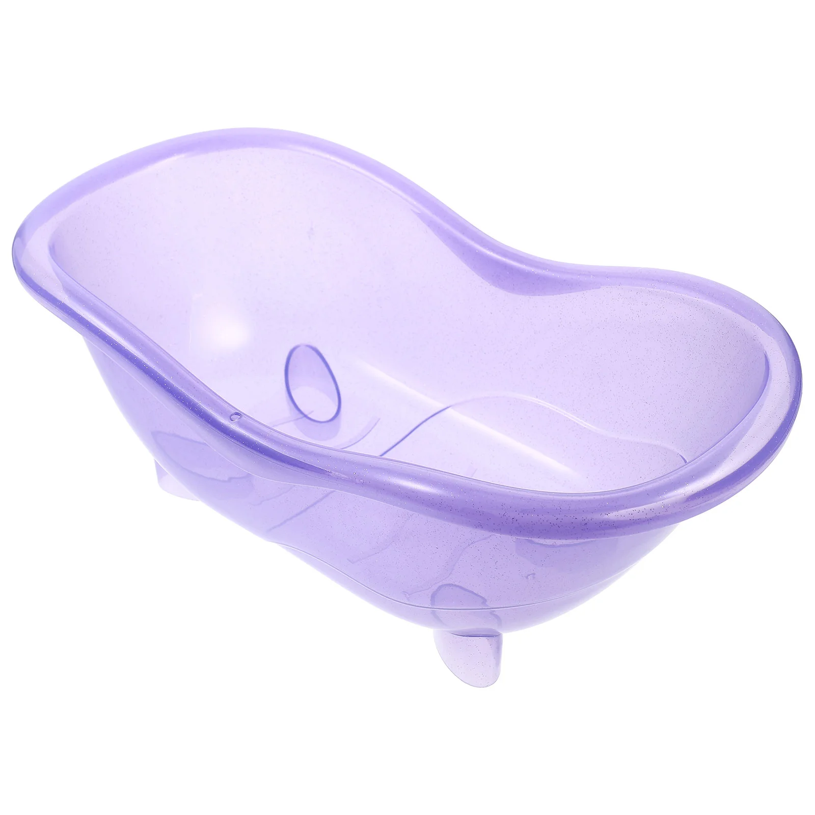 Mini modèle de baignoire en plastique, jouets de bain, poisson précieux, meubles de maison miniatures, HOB