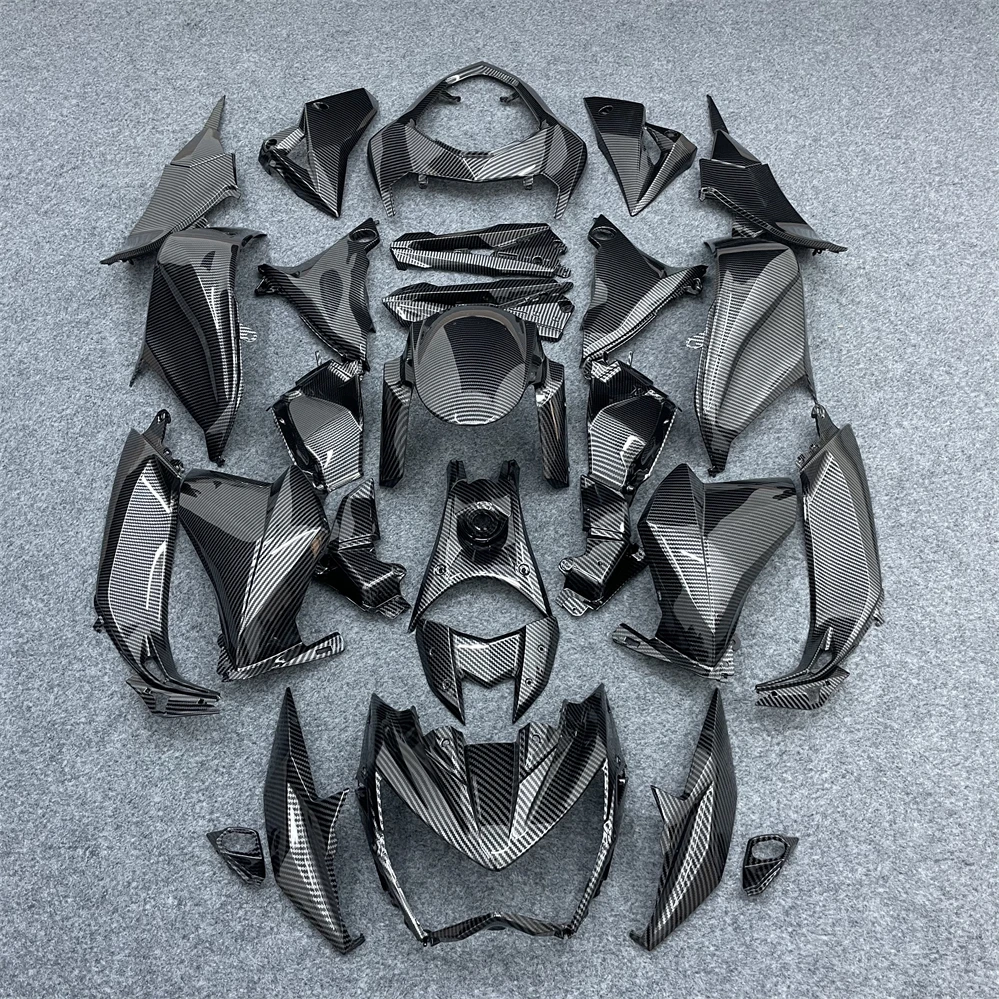 Die Motorradverkleidung ist für Kawasaki Z800 2013 2014 2015 2016. Body Kit Shell Guard Plate Carbonfaser-Beschichtung geeignet