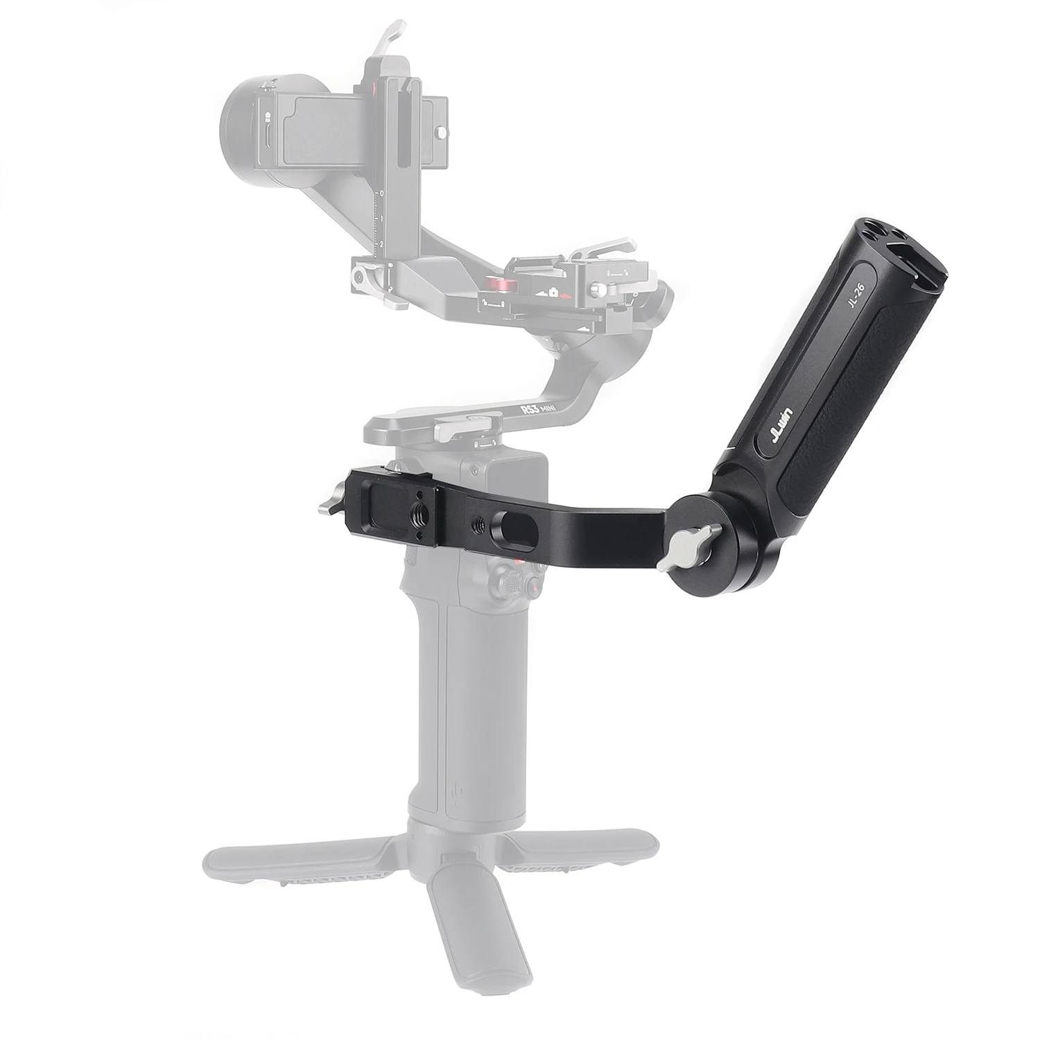 

Aluminum Alloy Stabilizer Handle for Dji RS3/RSC2/RS2 Lift Hand Grip with Expansion Cold Shoe Mount 1/4 3/8" Hole