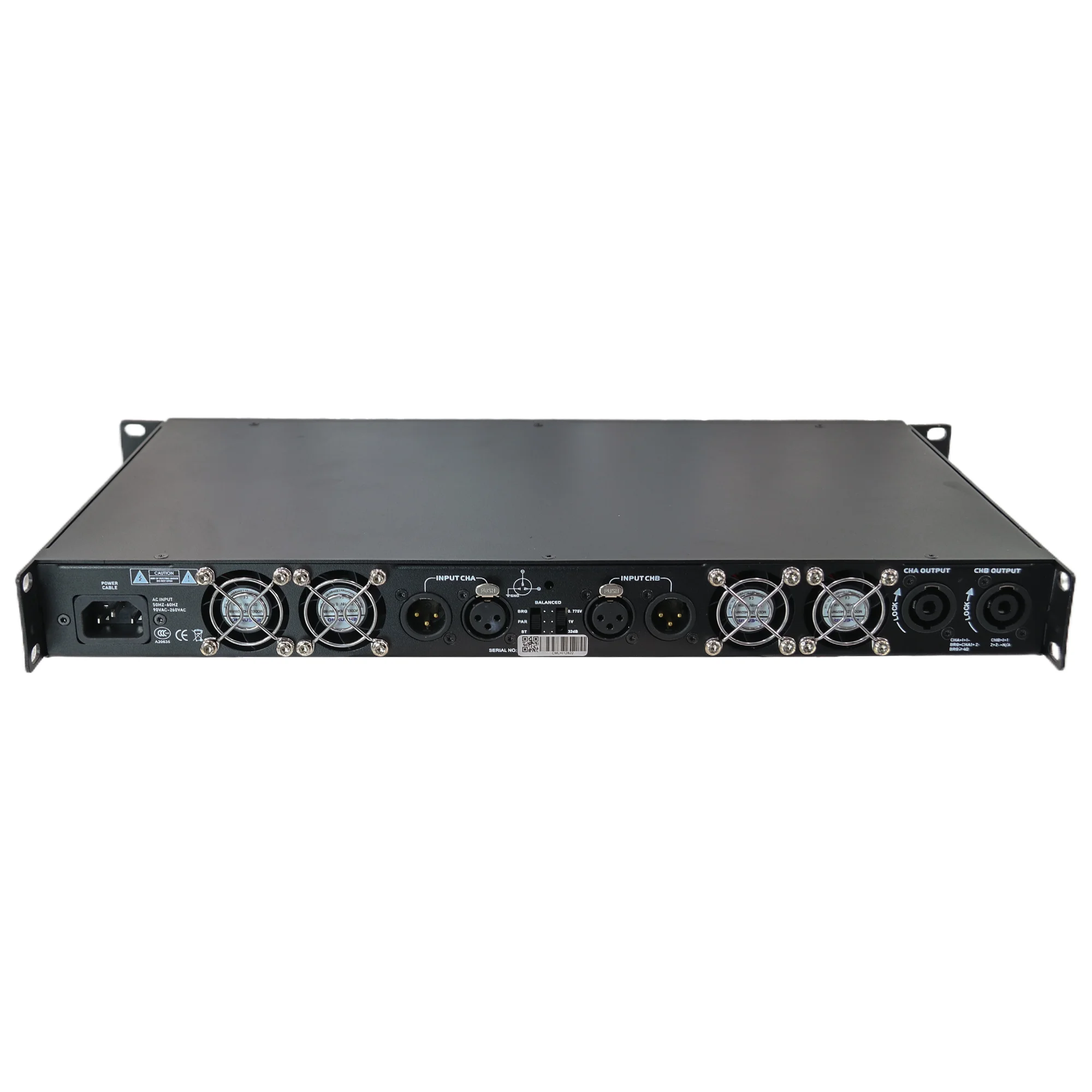 1u 2600 2 Channel Cheap High Power Professional Stereo Powerful Class D Audio Amplifier For Karaoke Home Theater