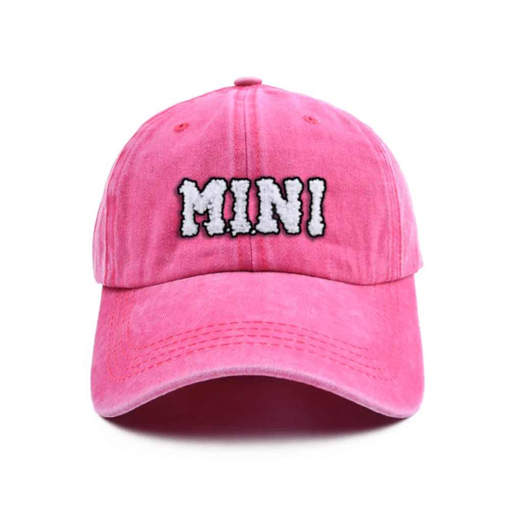 Embroidered Letter Baseball Cap Female Couple Student Cap Male Japanese Spring Summer Sun Hat Tongue Caps