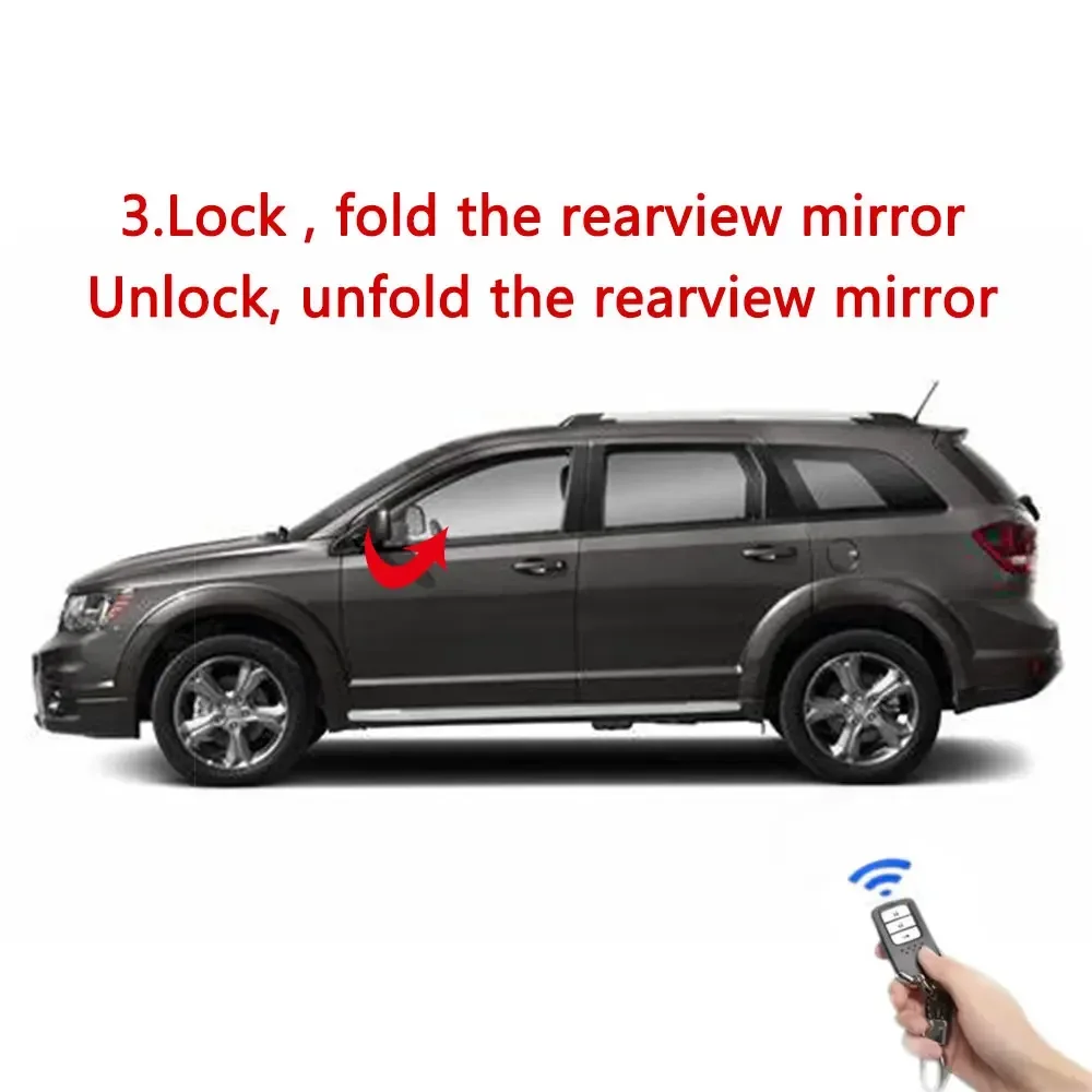 Power 2 Auto Switch Window Closer Lifter Rearview Mirror Folding Module For Dodge Journey For Fiat Freemont For Lancia Thema