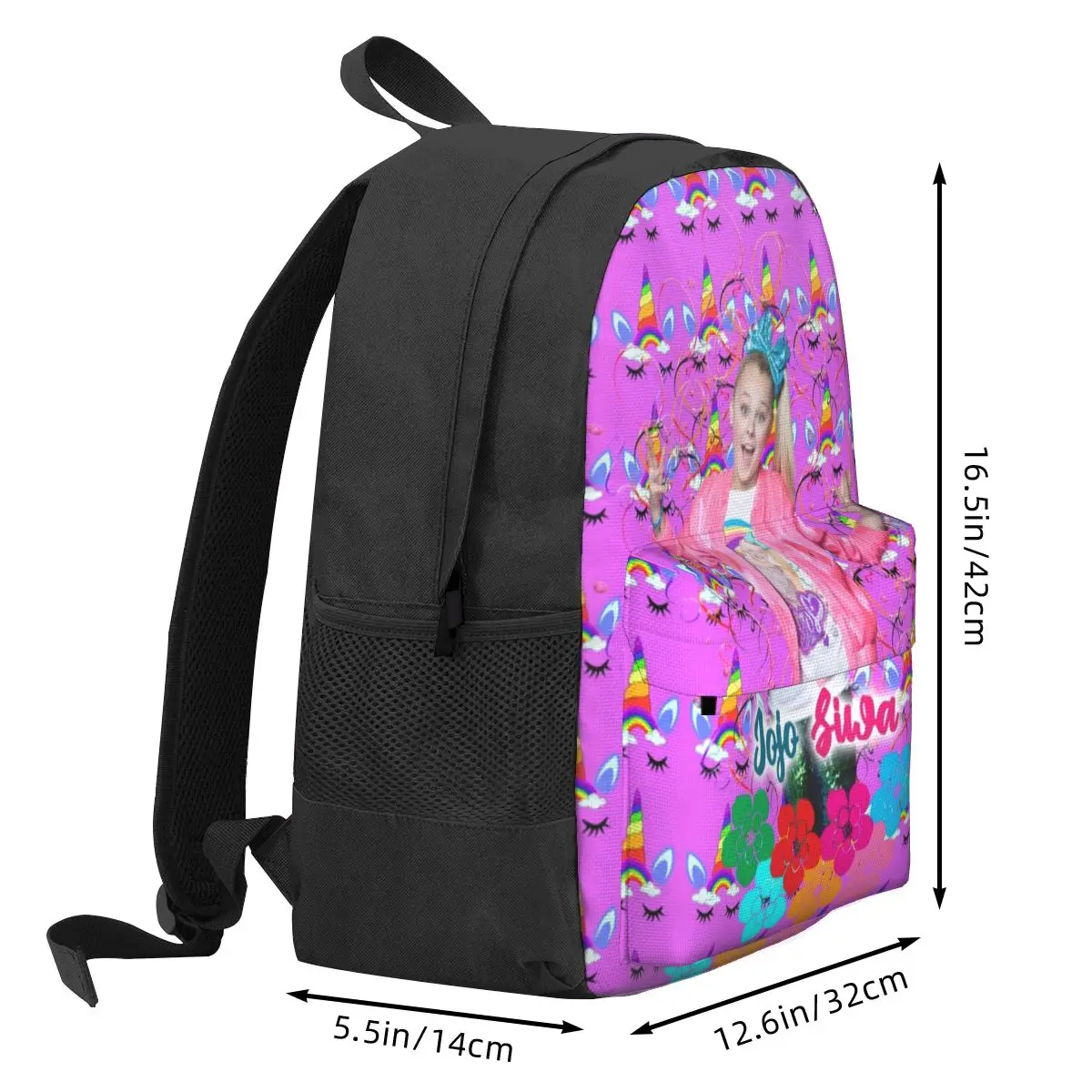 Jojo Siwa Dancer Women Backpack 3D Print Casual Children School Bag Laptop Mochila Kids Waterproof Rucksack