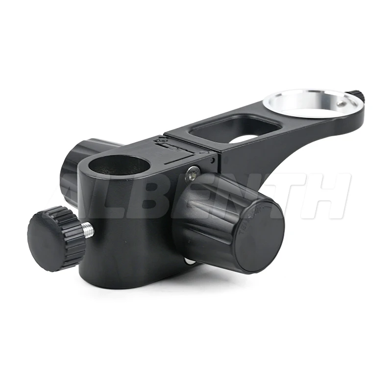 

50mm Focus Adjustable Arm Holder Coaxial Coarse Microscope Focus Mount Accessories For Diameter 25mm Column Microscope Bracket