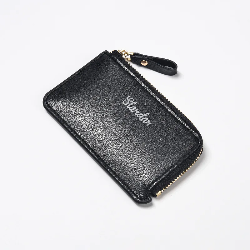 Neue Null Brieftasche männer Karte Tasche Zipper Kleine Brieftasche Münze Tasche Jugend Karte Tasche männer Anti entmagnetisierung Ultra dünne