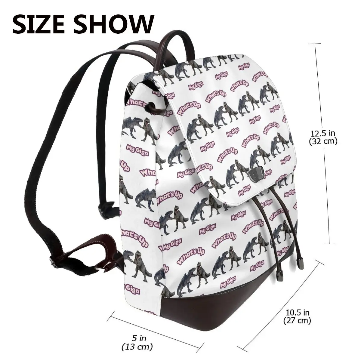 Game Ark Survival Evolved What's Up My Giga Bookbag School Student Bags Hiking Travel Daypack for Women Fashion Derma Backpack
