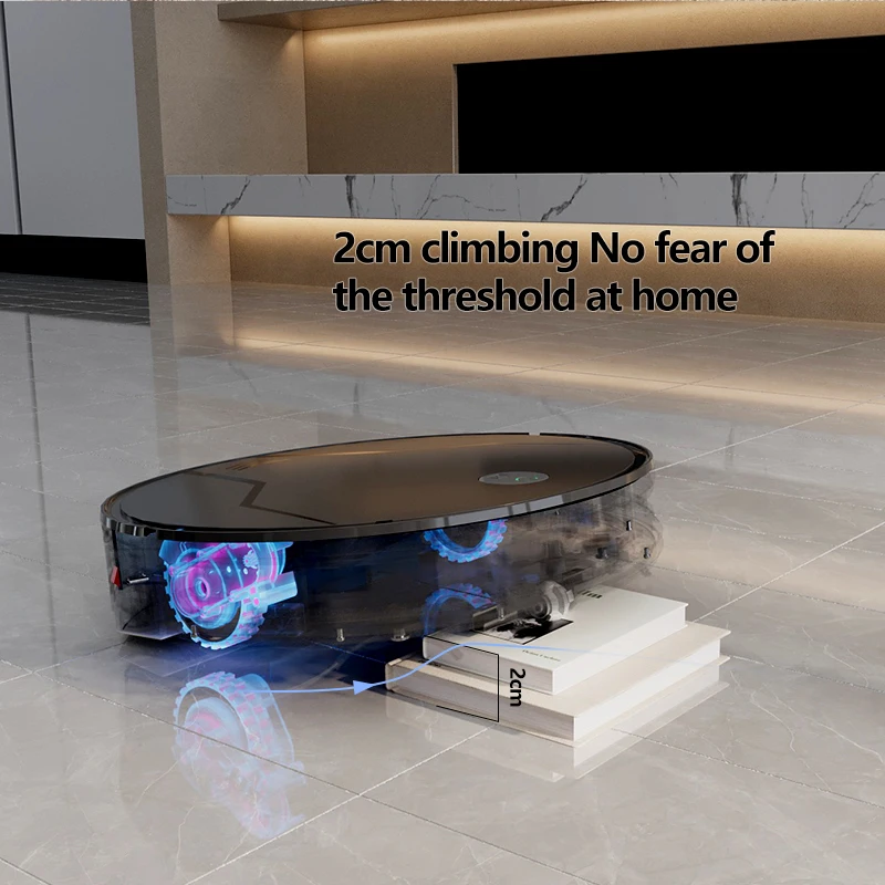 Self-Rechargeable Electric Features 3500pa Household Use Water Tank Automatic Sweeping Smart Robot Vacuum Cleaner