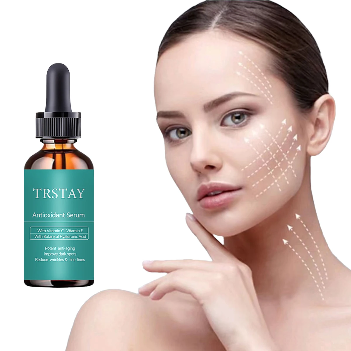 

TRSTAY Antioxidant serum Using Vitamin C · Vitamin E Using plant hyaluronic acid Strong anti-aging and improving black skin