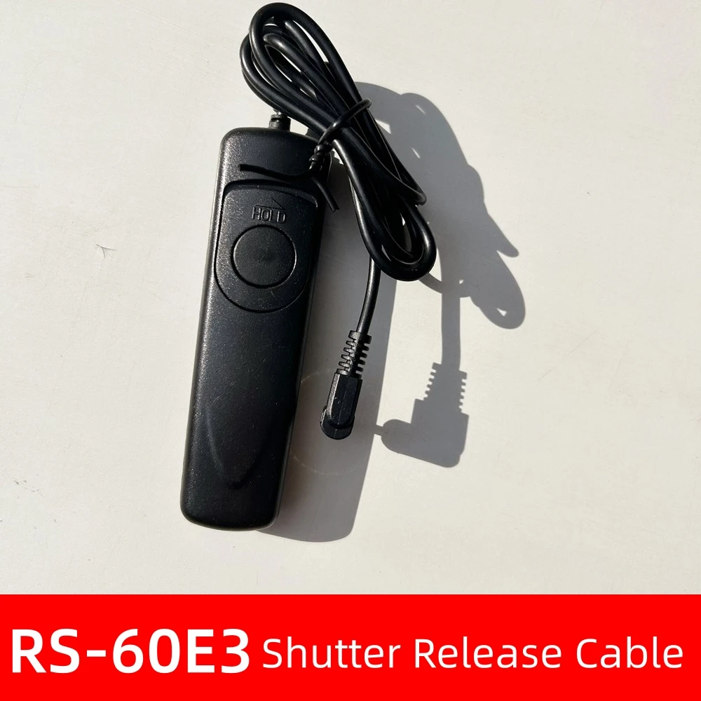 RS-60E3 Wired Remote Shutter Release Control for Canon R6II R7 R8 R10 R50 R RP M5 M6II 90D 80D Pentax K3 K5 Camera Accessories