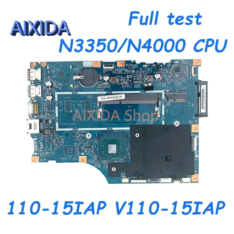 

AIXIDA 5B20M44694 5B20M44671 lv114a _ MB 15270-1 448.08A03.0011 для lenovo IdeaPad V110-15IAP материнская плата для ноутбука N3350/N4000