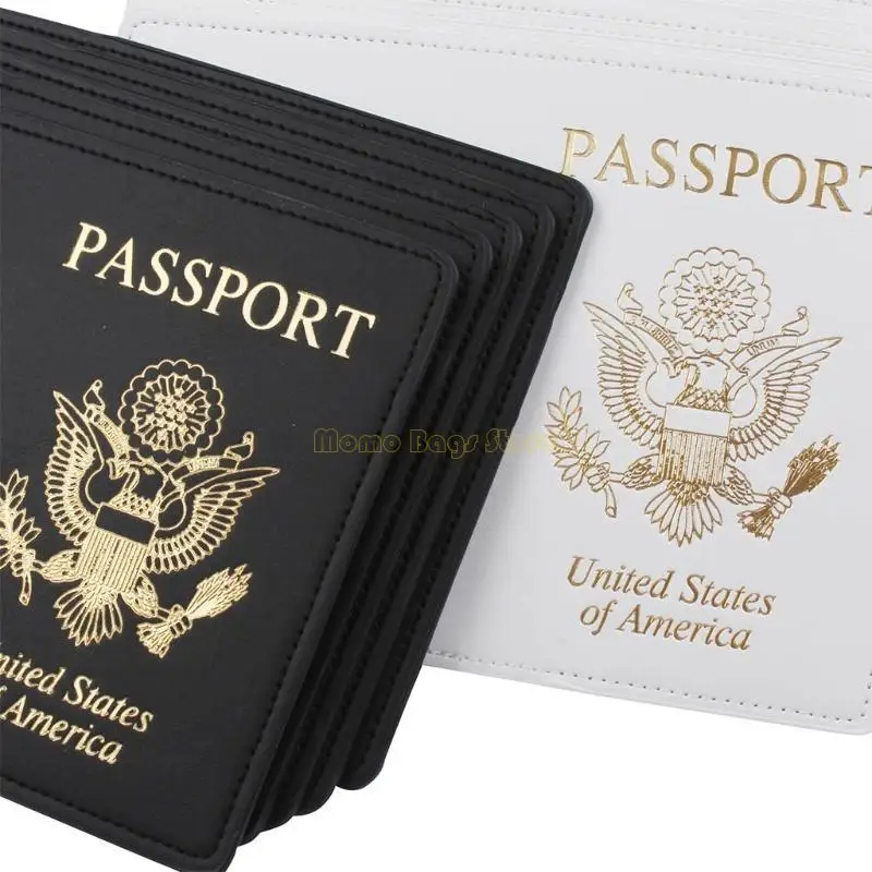 X90d tragbarer USA Reisepasshalter PU Leder -Kartenabdeckung für Case Protector