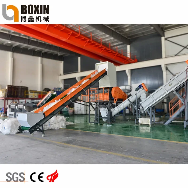 Recycling Machine 2026 PP Woven Cement Bags Recycling Washing Line with Strong Friction Cleaning System