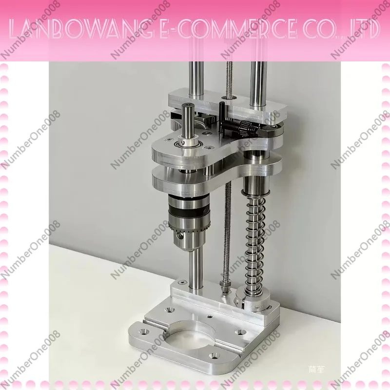 Suitable for Vertical Positioning Tool of Aluminum Profiles for Woodworking Drilling Machine Frame, Mini Desktop Drilling Table