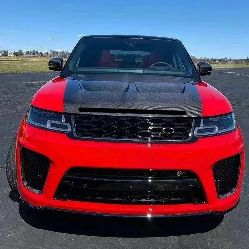 

2022 SVR Carbon Fiber Engine Hood Upgrade Cover for LR 2014-2017 Sport New Condition