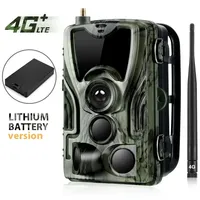 4G FTP SMTP MMS SMS Email Trail Hunting Camera HC801LTELI 20MP Photo Traps Wild Cameras Cellular With 5000Mah Lithium Battery